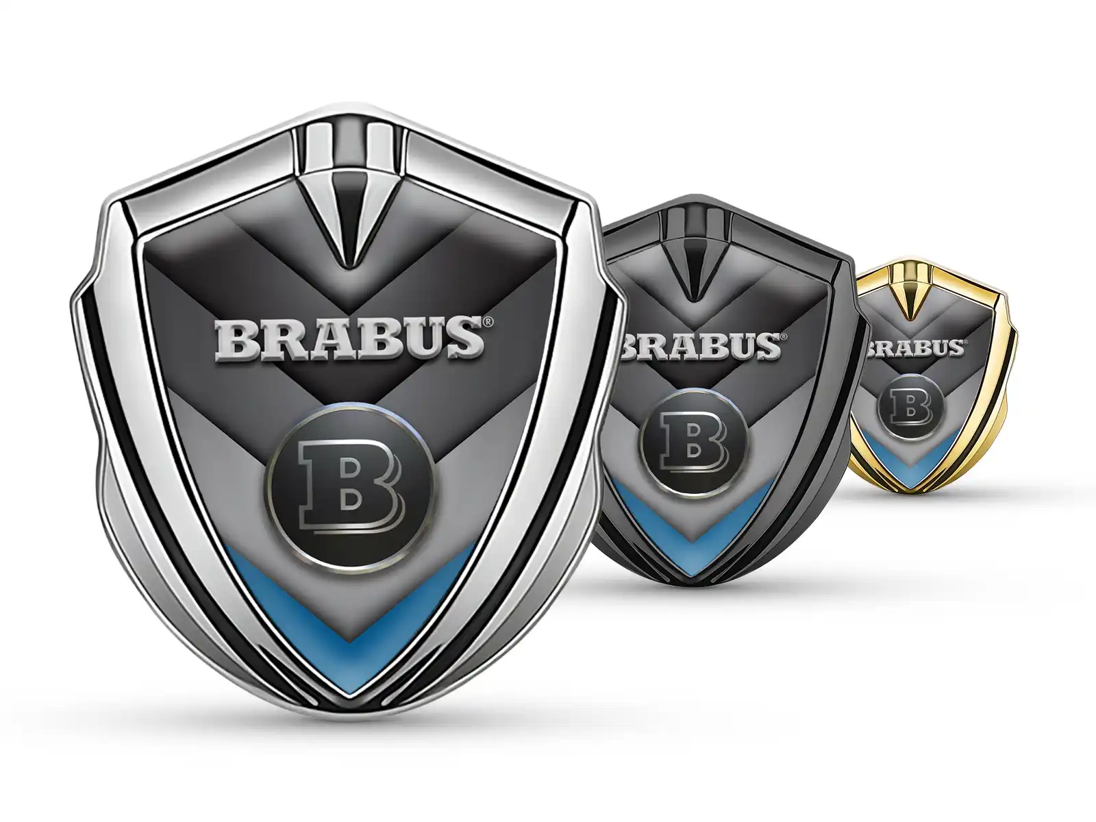 Brabus Metall Emblem Abzeichen Luxus Design Legierung